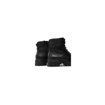 Ghete dama Jana - 304491986 - Piele ecologica - Negru