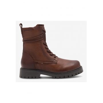 Ghete fete  5905588117049 - Piele naturala - Maro