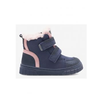 Ghete fete  5905588121299 - Piele naturala - 22 EU - Albastru
