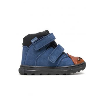 Ghete baieti  304293788 - Piele naturala - Albastru
