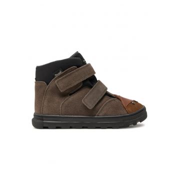 Ghete baieti  304293931 - Piele naturala - Gri