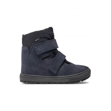 Ghete baieti  304294228 - Piele naturala - Albastru