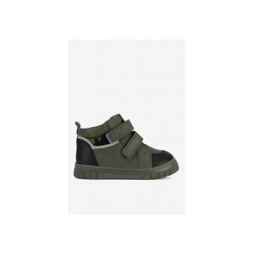 Ghete baieti  5905588841708 - Piele nabuc - 24 EU - Verde