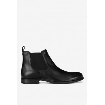 Ghete barbati  5905588877998 - Piele naturala - Negru