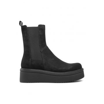 Ghete dama  301242772 - Piele naturala - Negru