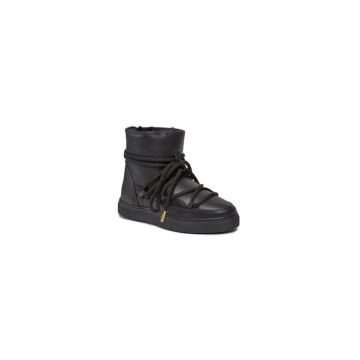 Ghete dama  303114329 - Piele ecologica - Negru