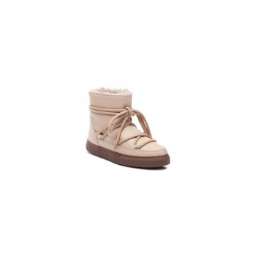 Ghete dama  303114435 - Piele ecologica - 38 EU - Bej