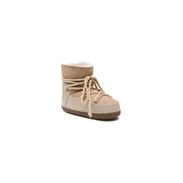 Ghete dama  303114695 - Piele naturala - Bej