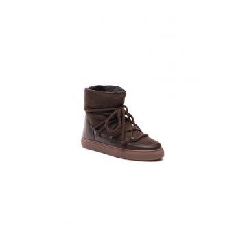 Ghete dama  303116484 - Piele naturala - 35 EU - Maro