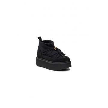 Ghete dama  303125004 - Piele naturala - 37 EU - Negru