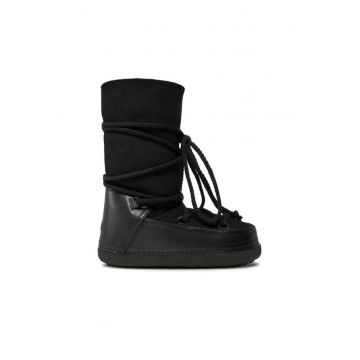 Ghete dama  303125295 - Piele naturala - Negru - Negru
