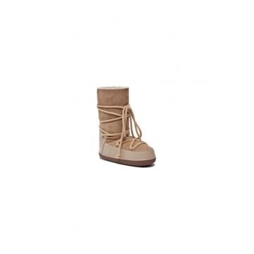 Ghete dama  303125370 - Piele naturala - Bej