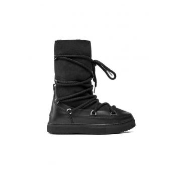 Ghete dama  303127541 - Piele naturala - Negru - Negru