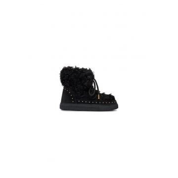 Ghete dama  303127602 - Piele naturala - 35 EU - Negru