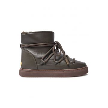 Ghete dama  304362170 - Piele ecologica - 36 EU - Verde