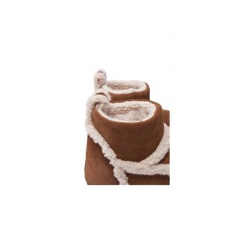 Ghete dama  304362620 - Piele naturala - Maro
