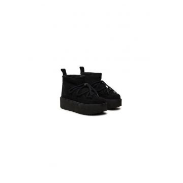 Ghete dama  304363313 - Piele naturala - 41 EU - Negru