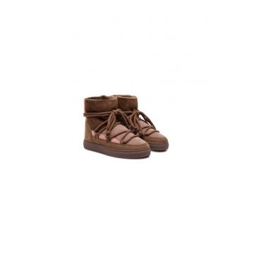 Ghete dama  304363474 - Piele naturala - Maro