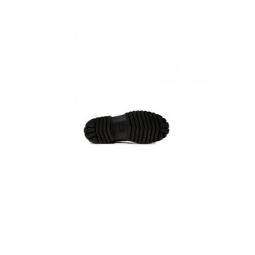Ghete dama  304422553 - Piele naturala - Negru