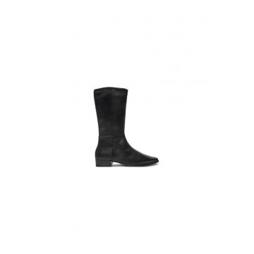 Ghete dama  304622687 - Piele naturala - Negru