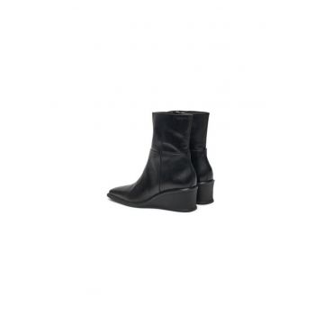 Ghete dama  304622762 - Piele naturala - 41 EU - Negru