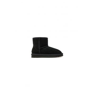 Ghete dama  304705076 - Piele naturala - Negru