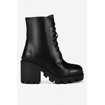 Ghete dama  5905588821984 - Piele naturala - Negru
