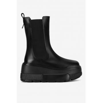 Ghete dama  5905588822059 - Piele naturala - Negru