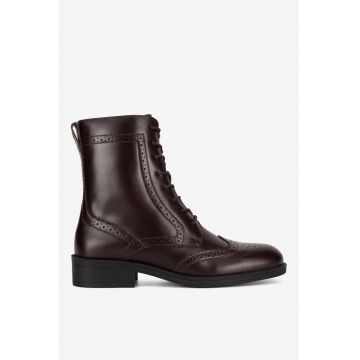 Ghete dama  5905588827320 - Piele naturala - Rosu