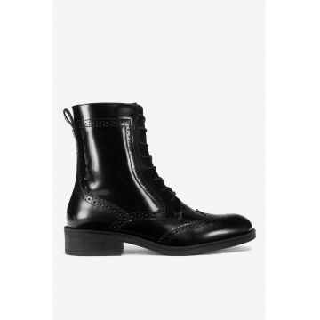 Ghete dama  5905588827337 - Piele naturala - Negru