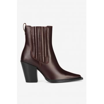 Ghete dama  5905588827610 - Piele naturala - Maro