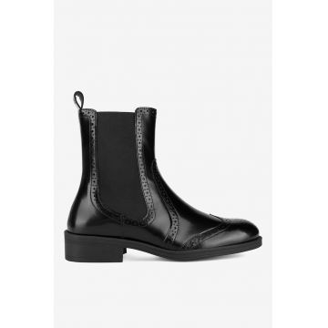 Ghete dama  5905588828099 - Piele naturala - Negru