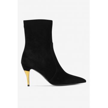 Ghete dama  5905588828662 - Piele intoarsa - Negru