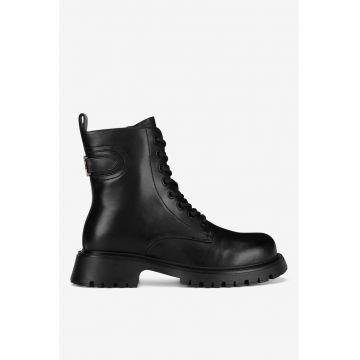 Ghete dama  5905588841975 - Piele naturala - Negru