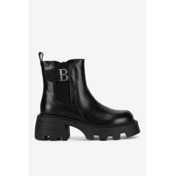 Ghete dama  5905588842408 - Piele naturala - Negru
