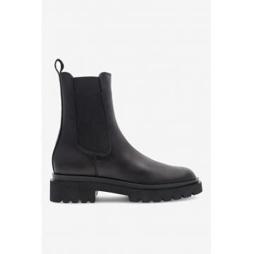 Ghete dama  5905588844334 - Piele naturala - Negru