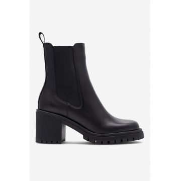 Ghete dama  5905588844549 - Piele naturala - Negru
