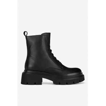 Ghete dama  5905588869726 - Piele naturala - Negru