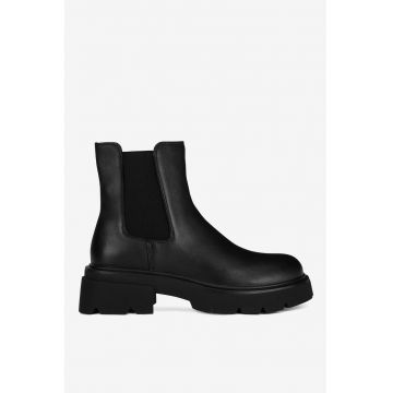 Ghete dama  5905588871057 - Piele naturala - Negru