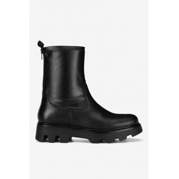 Ghete dama  5905588871613 - Piele naturala - Negru