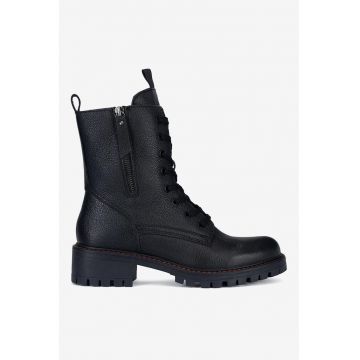 Ghete dama  5905588872122 - Piele naturala - Negru