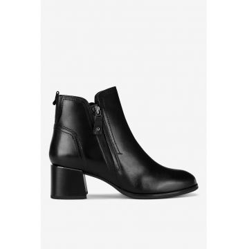 Ghete dama  5905588878360 - Piele naturala - Negru