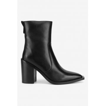 Ghete dama  5905588879824 - Piele naturala - Negru