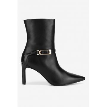 Ghete dama  5905588900559 - Piele naturala - Negru