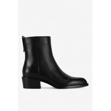 Ghete dama  5905588904786 - Piele naturala - Negru