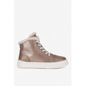 Ghete dama  5905588906582 - Piele naturala - Auriu