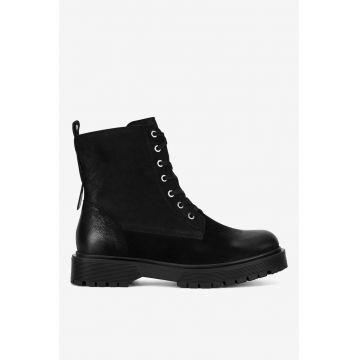 Ghete dama  5905588910909 - Piele nabuc - Negru