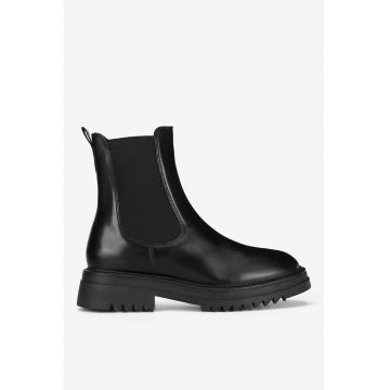 Ghete dama  5905588911449 - Piele naturala - Negru