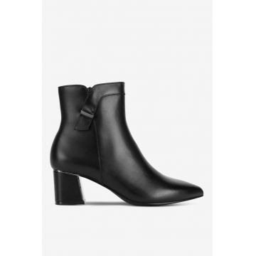 Ghete dama  5905588918950 - Piele naturala - Negru