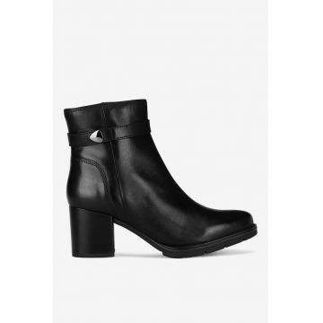 Ghete dama  5905588929987 - Piele naturala - Negru